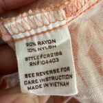 Blu Pepper Orange Daisy Print Button Front PuffSleeve MiniDress Sundress Small Cottagecore Photo 6