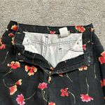 Vintage 90’s Floral Printed Black High Waist Jeans size 14 by Tattoo Photo 5