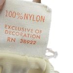 Deena Vintage 60s Yellow Lace Romantic Floral Ruffle Lingerie Midi Sleep Dress Photo 6