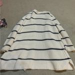 Knit striped cardigan White Size L Photo 1