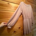 Nine West  Poet Sleeve Sweater Dress Lilac Size M. Sooo soft!!! Photo 3