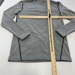 Under Armour  Shirt Womens Large Gray ColdGear Compression‎ Long Sleeve Athletic Photo 4