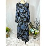 Free People Melrose Bell Sleeve Floral Maxi Dress Night Combo 2 Photo 9