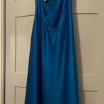 Gianni Bini Blue Midi Dress Photo 3