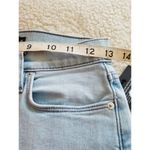 Hudson  Jeans Drew Mid-Rise Flare Leg Crop Bleach Dip Blue Jeans Womens Size 25 Photo 8