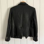 Generation Love  Angie Faux Leather Blazer in Black Photo 2