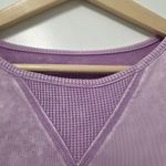 Source Unknown Womens Oversized Tshirts Tops Blouse Mineral Wash Exposed Seam Purple Size 3x Photo 8