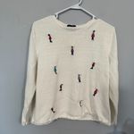 Designer Originals Vintage Designers Originals Studio Nutcracker Print Knit Top Women's Size XL Photo 0
