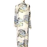 Vintage Citron Kimono Duster Dress
Crane Floral Print L Blue Size L Photo 3