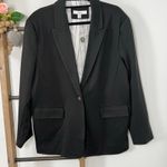 C by One Black Long Sleeve Blazer‎ Size X Large Photo 1