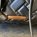 Kurt Geiger  Black Quilted Leather Backpack NWT Photo 3