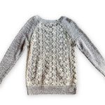 Vintage Havana  Popcorn Knit Crochet Back Sweater- Size Small Photo 12