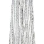 Sienna Sky Black and White Wide Leg Pants Size Large Photo 0