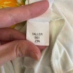 ZARA  Yellow Floral Print Ruched Ruffled Spaghetti Strap Mini Dress Size S‎ Beach Photo 12