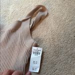 Abercrombie & Fitch  Beige Ribbed Knit medium nwt skirt top Set Photo 5
