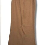ZARA Medium Stretchy Maxi Skirt Bodycon Neutral Beige Casual Boho Chic Classic Photo 0
