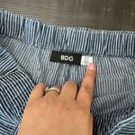 BDG  Navy Striped High Waist Women's Shorts Size S Photo 2