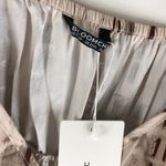 Bloomchic NWT  Beige Brown Print Surplice Neckline Sleeveless Midi Dress 18/20 Photo 2