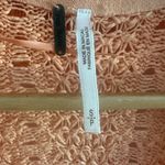 Free People Free People Soda Pop Crochet Cardigan Sweater Sz S in Orange Photo 6