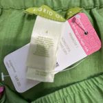 Sigrid Olsen  women knew. Green Midi A-Line Skirt Casual Resort Wear. 100% Linen. Photo 12