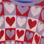 FOREVER & EVER Long Sleeve Crewneck
Checkered Hearts Pullover
XL Red Photo 5