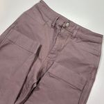 Madewell High-Waisted Cropped Chino Pants in Dusty Mauve Casual Women's 27 Photo 2
