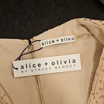 Alice + Olivia ππ Monica Tulle Party Dress ~ Natural Gold Glitter 4 NWT Photo 14