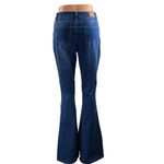 Flying Banana Blue High Waisted Bell Bottom Flared Bootcut Denim Jeans Size 8 Photo 2