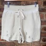 n:philanthropy NWT  Coco Beige Distressed Sweat Shorts Women's Size Small Photo 1