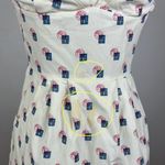 Anthropologie Girls of Savoy Stamp Halter Dress Photo 4