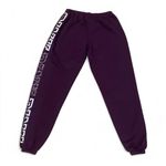 PINK - Victoria's Secret VS PINK purple jogger sweatpants with bedazzled logo detail Photo 3