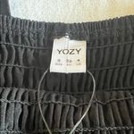 Yozy Black Smocked Jumpsuit Photo 2