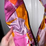 White Fox Boutique Colorful Abstract Button-Up Shirt Photo 3