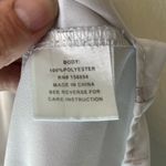 Shannon Ford White With Blush Pink Spots Sleeveless Blouse Tie Neck Size 1X Photo 7