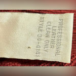 J.Jill  Women's Size XS Wool Suede Leather Crochet Button Up Sweater Jacket Photo 2