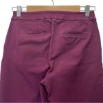 Boden Slim Straight Chino Pants in Maroon Women’s Preppy Casual Pant Size 4 Long Photo 3