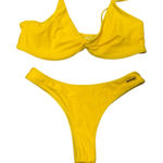 Blackbough Yellow Bikini Set, Lg Top/Sm Bottom Photo 0
