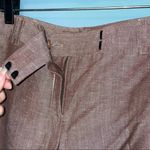 Lafayette 148 Wide Leg Linen Blend Crop Pants Size 4 Petite Photo 4