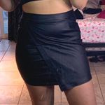 Charlotte Russe Pleather Black Skirt Photo 0