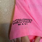 Bella Canvas Miso Phat Maui sushi neon pink V neck shirt size M Photo 3