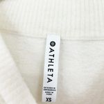 Athleta Womens Hawthorn Extra Fine Merino Wool Blend Crewneck Sweater XS Dove Photo 2