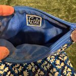Vera Bradley Twice as Nice Cosmetic Clutch Blue Lagoon FRILL Photo 3