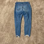 Loft 💜  Skinny Crop Jeans with Frayed Hem 🎁 Photo 5