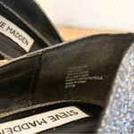 Steve Madden Proper Sequin Studded Gunmetal Silver Heel Size 7.5 Photo 8