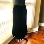 Tadashi Shoji  Velour Ruffle Skirt Photo 3