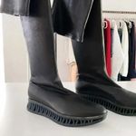 Clergerie Paris Modena Leather Over The Knee Flatform Boots Size FR 37 NIB Photo 7