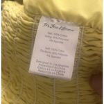 FOR LOVE & LEMONS Picnic Crop Top Sunshine Size XS Eyelet Puff Sleeves Gingham Yellow Photo 4