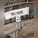 RE/DONE  50s Cut-Off Denim Shorts Midnight Ash Photo 2