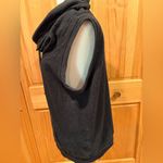 Calvin Klein  PERFORMANCE Sleeveless Black Cowl Neck vest with front pocket Photo 4