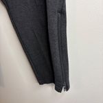 Betabrand  Women's Charcoal Gray Long Stretch Ponte Ankle Pants Size L Tall Photo 2